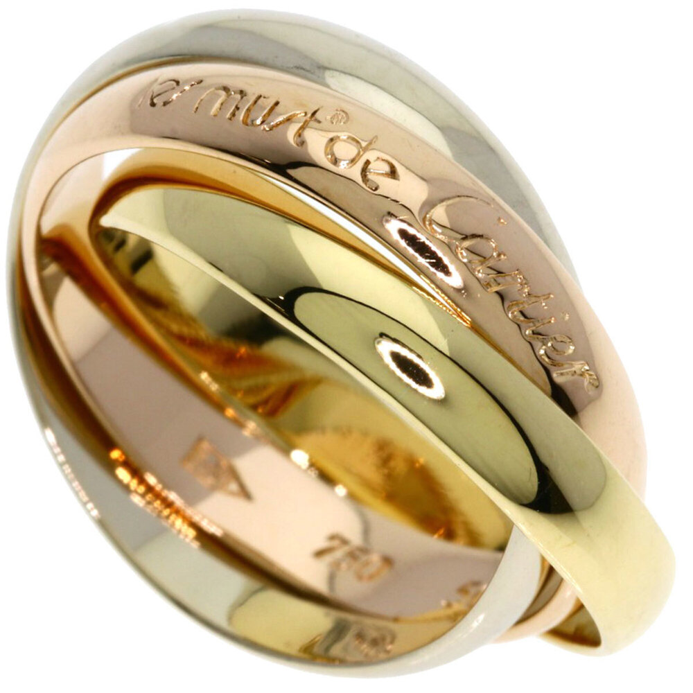 Cartier Trinity Ring - 18K Yellow Gold/18K Pink White Gold Women's CARTIER